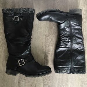 ALDO Black Boots Besnia Size 8